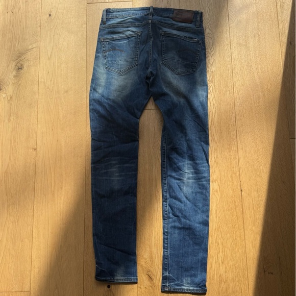 G-STAR RAW 3301 SUPER SLIM Men's Blue Jeans - 31 - Picture 5 of 17